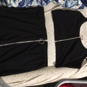 Two piece skirt set